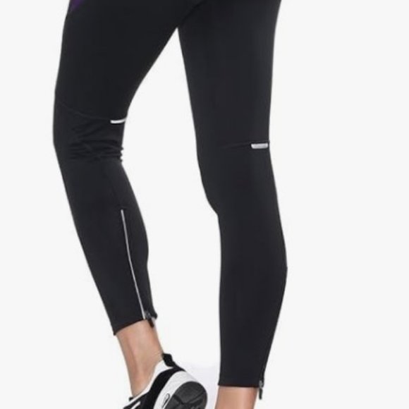 Santic Women's Bike Pants Cycling Tights 4D Padded Parmi Black / Purple - Small - Picture 3 of 8